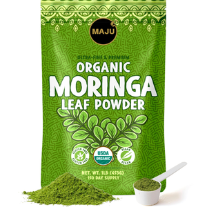 Organic Moringa Powder (1 lb) - Thumbnail 1
