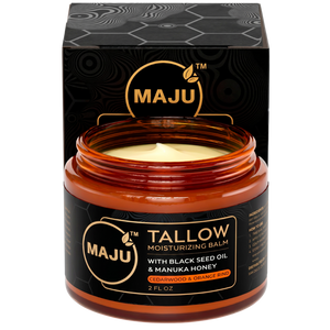 Beef Tallow Balm — MAJU Grass-Fed with Manuka Honey, Face & Skin Moisturizer - Thumbnail 6