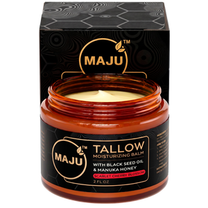 Beef Tallow Balm — MAJU Grass-Fed with Manuka Honey, Face & Skin Moisturizer - Thumbnail 5