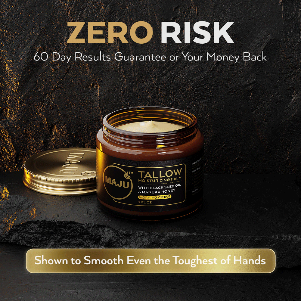 MAJU's Tallow + Black Seed + Manuka Moisturizing Balm - Maju Superfoods