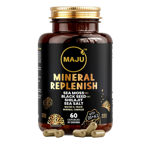 16-in-1 Mineral Replenish — MAJU Sea Moss Macro & Trace Mineral Complex
