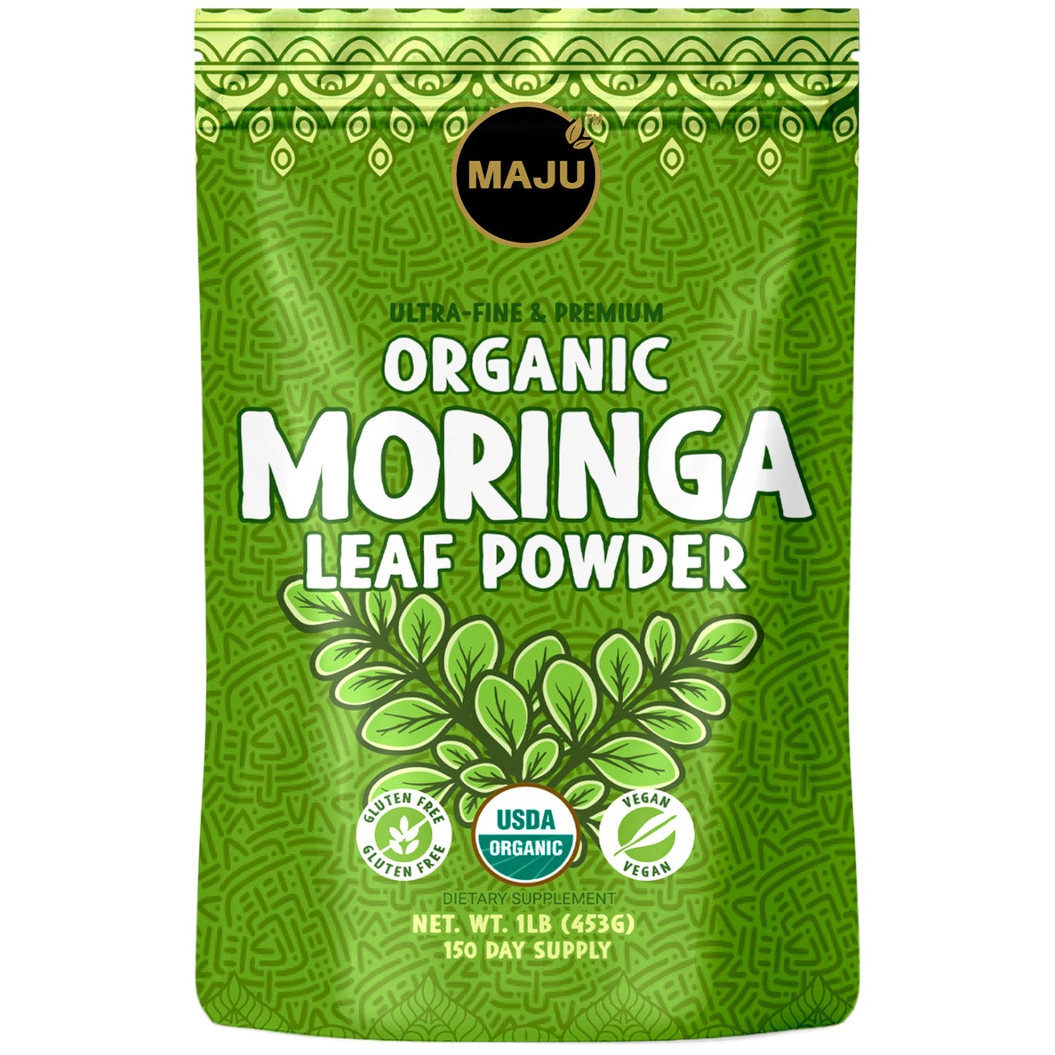 Organic Moringa Powder (1 lb)