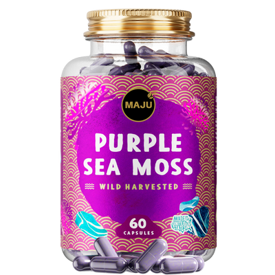 Purple Chondrus Crispus Sea Moss Capsules (60ct)