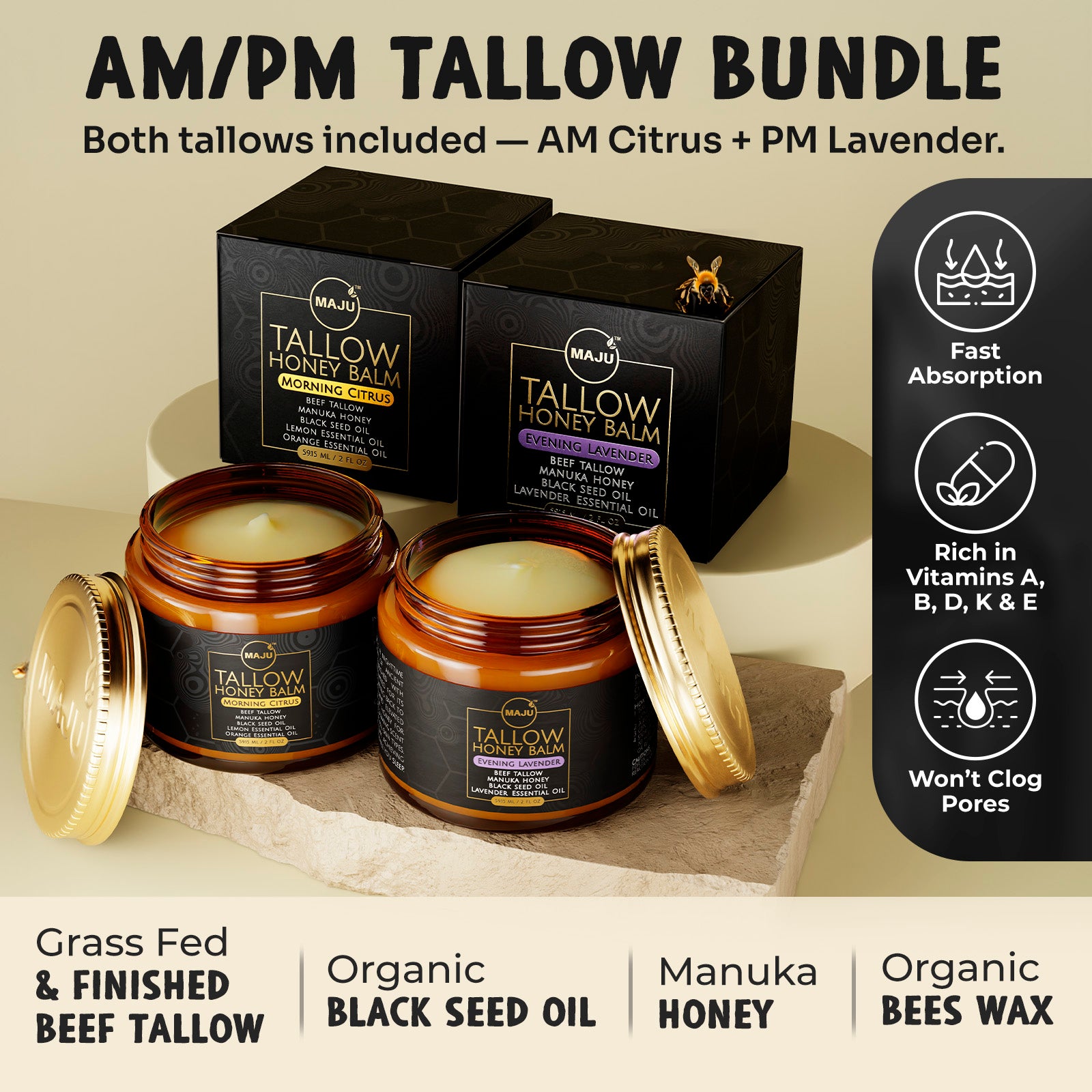 Maju's Tallow Moisturizing Balm - Image 29
