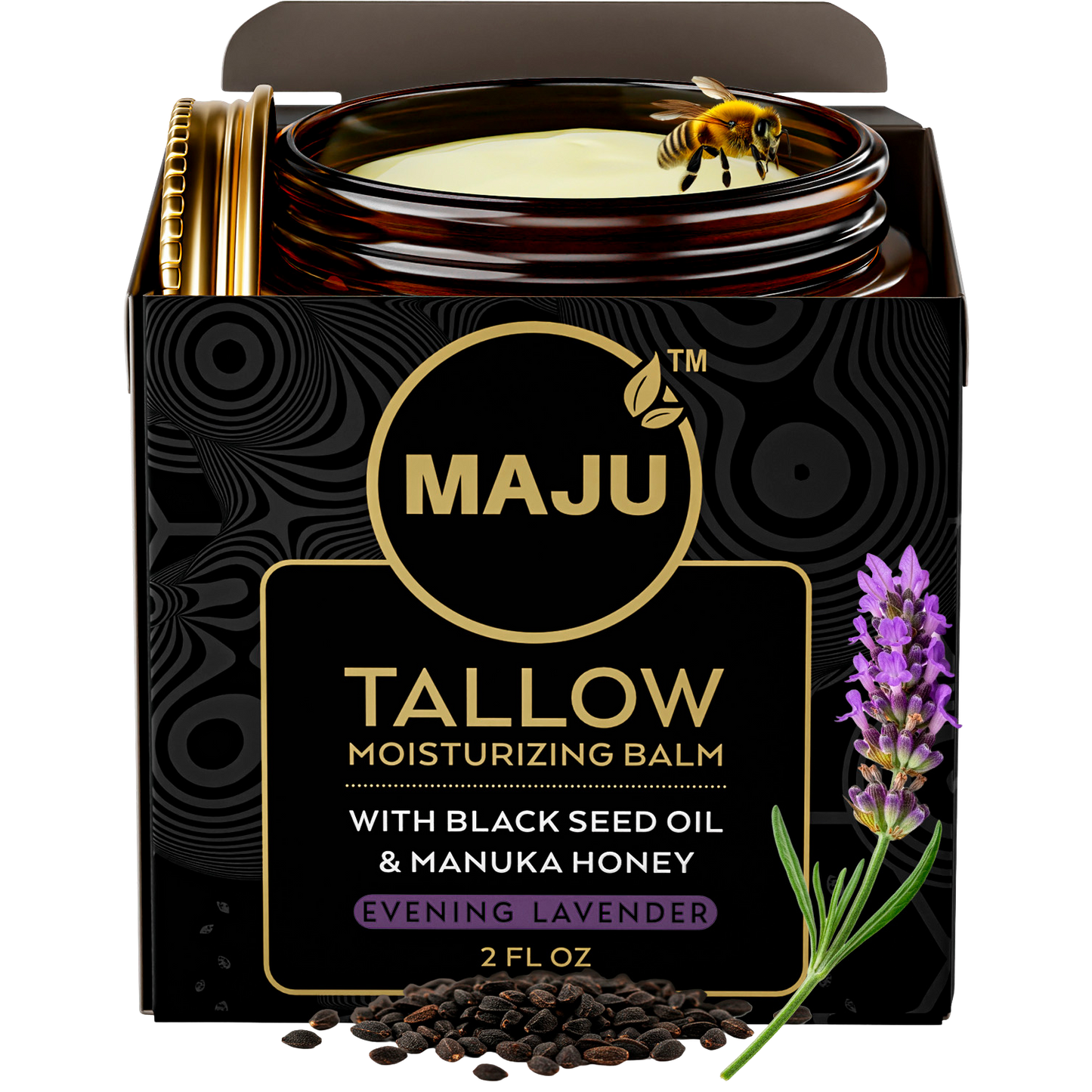 Maju's Tallow Black Seed Honey Balm - Maju Superfoods