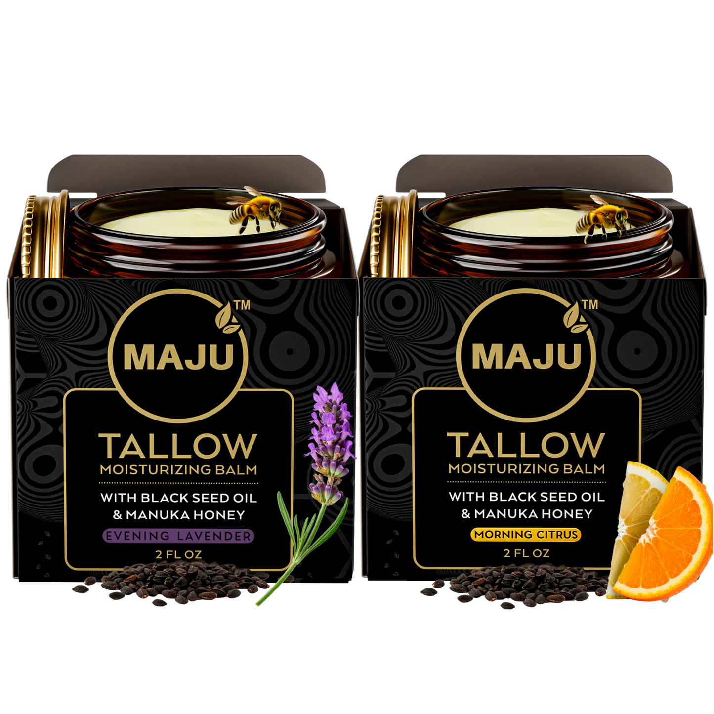 Maju's Tallow Black Seed Honey Balm - Maju Superfoods
