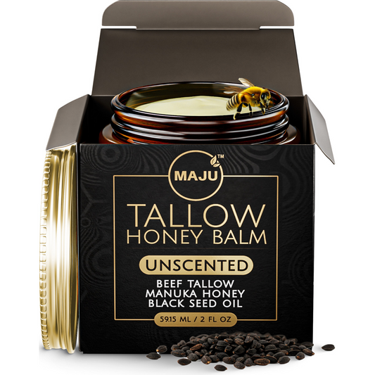 Maju's Tallow Black Seed Honey Balm - Maju Superfoods