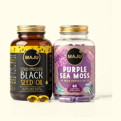 Black Seed Oil & Purple Sea Moss Capsule Bundle
