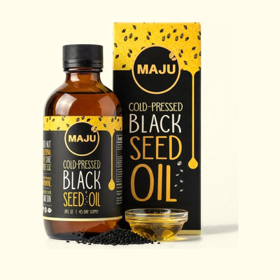 Black Seed Oil 8oz, Cold-Pressed — MAJU Nigella Sativa
