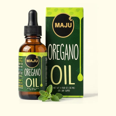 Oil of Oregano 1oz — MAJU High-Carvacrol CV90 with Black Seed Oil