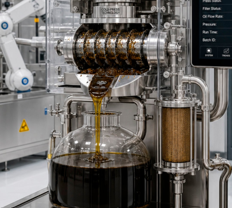 Cold-press extraction