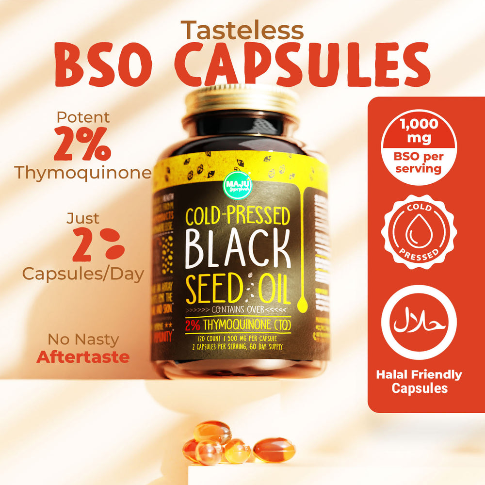 Black Seed Oil Capsules 120ct Maju Superfoods black-seed-oil-capsules-120ct-maju-superfoods
