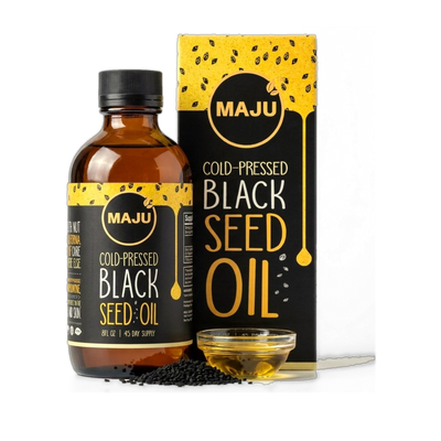 Black Seed Oil 8oz, Cold-Pressed — MAJU Nigella Sativa