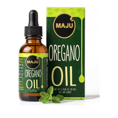 Oil of Oregano 1oz — MAJU High-Carvacrol CV90 with Black Seed Oil