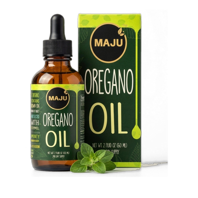 Oil of Oregano 2oz — MAJU High-Carvacrol CV90 with Black Seed Oil